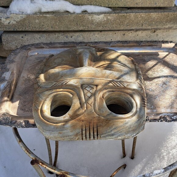 Stone Inca Wall Mask - Picture 9 of 11